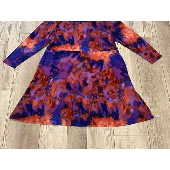 Terra & Sky plus size knee length dress size 2X - Picture 6 of 12